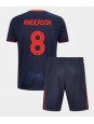 Nottingham Forest Elliot Anderson #8 Alternativní dres pro děti 2025-26 Krátký Rukáv (+ trenýrky)